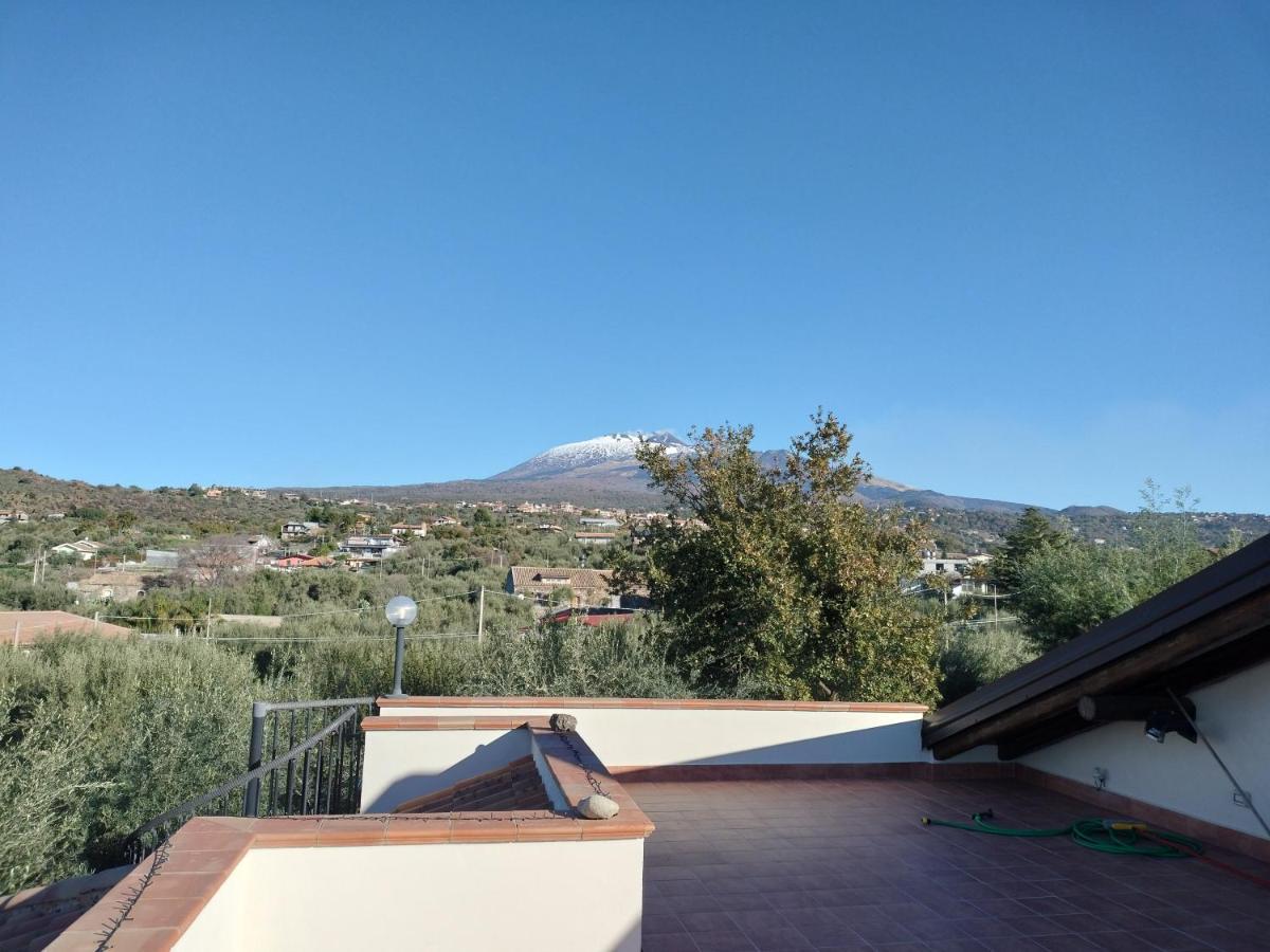 شقة La Terrazza Ragalna المظهر الخارجي الصورة